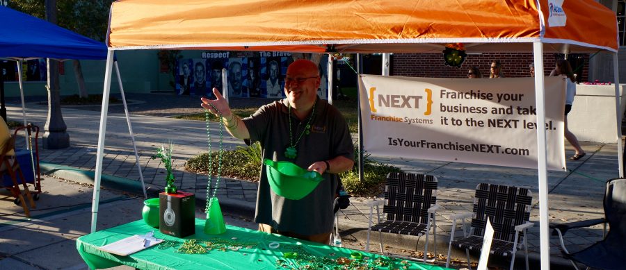 NEXT participates in St. Patrick’s Day street party